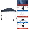 GustoWave Portable Outdoor 10x10 Ft Pop Up Canopy Tent, Waterproof and UV Protection - 3 of 4