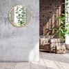 Americanflat 20" Framed Round Gold Mirror - Large Circle Mirror for Bathroom, Bedroom, Entryway, Living Room - 4 of 4