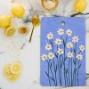 Angela Minca Simple Daisies Perwinkle Cutting Board - Rectangle - 2 of 3