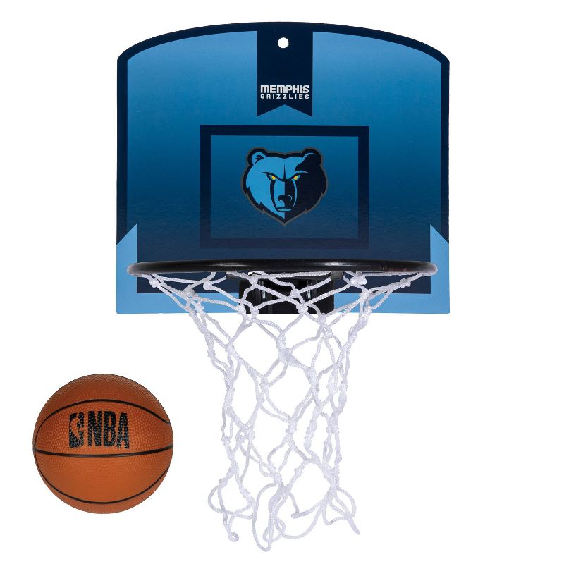 NBA Memphis Grizzlies Mini Over The Door Hoop, 1 of 2