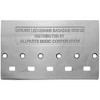 Leo Quan Badass V 5-String Bass Bridge With Grooved Saddles Chrome - 3 of 3