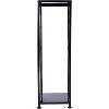 43.7’’Tall Firewood Rack Wood Storage Logs Bracket Steel Fireplace Storage Log Rack Holder Fireside Holders for Outdoor Indoor Black - 2 of 4