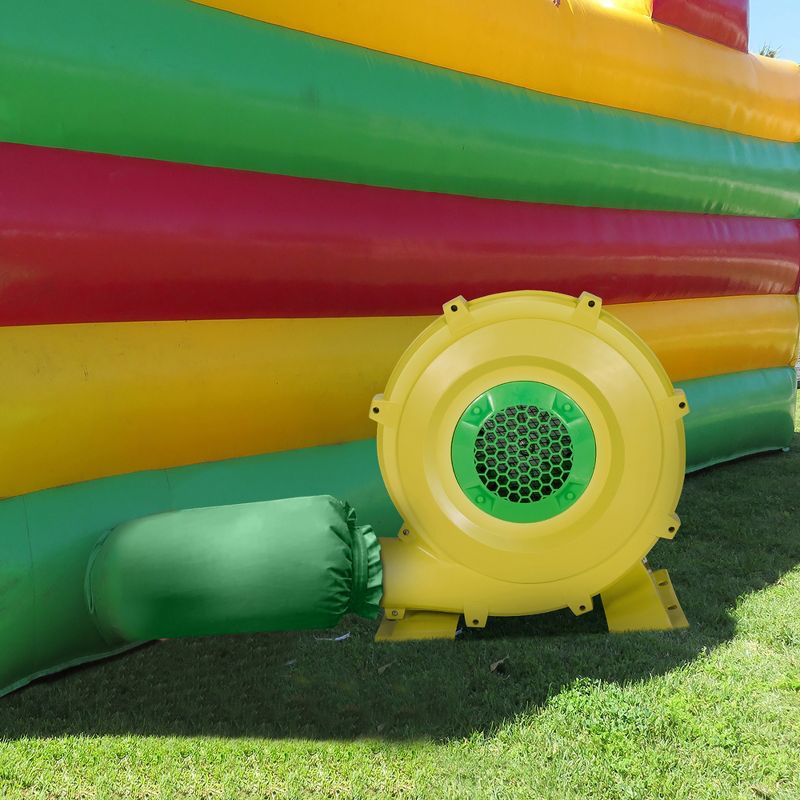 Costway Inflatable Bounce House Blower 1100W 1.5HP Air Pump Commercial Castle Slide Fan, 2 of 11
