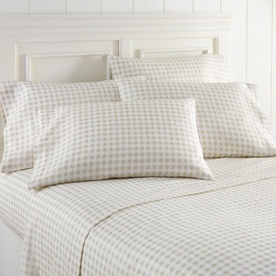BrylaneHome Seersucker 6 Piece Sheet Set