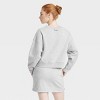 Women's French Terry V-Neck Sweatshirt - JoyLab™ - 2 of 3
