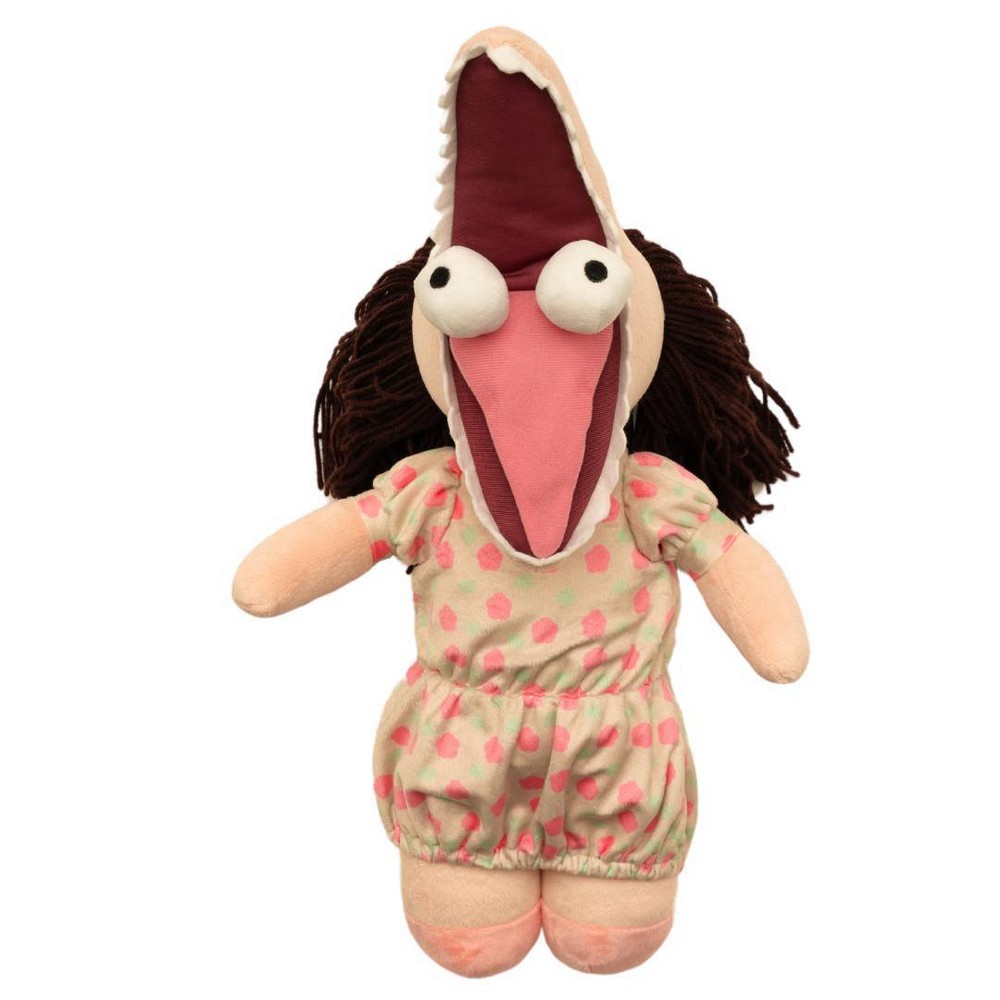 Photos - Pillow Beetlejuice Barbara Maitland Kids' Cuddle : Multicolored Novelty Plush for Teens & Kids, Polyester, 17.5"x11.5" 