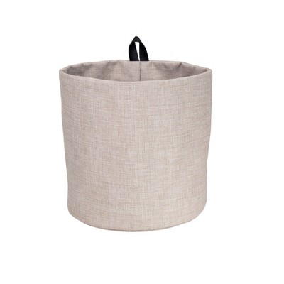 Bigso Box of Sweden Set of 3 Large Hang Around Soft Storage Bins Beige