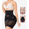 NEBILITY Shapewear Tummy Control Body Shaper High Waisted Butt Lifting Panties Shapewear Shorts Thigh Slimmer - 3 of 4