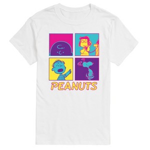 Men's - Peanuts - Pop Grid Short Sleeve Graphic T-Shirt - 1 of 4