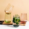 Slickblue Multicolor Hand-Blown Wine Glasses Set of 4, 16.5 oz - 2 of 4