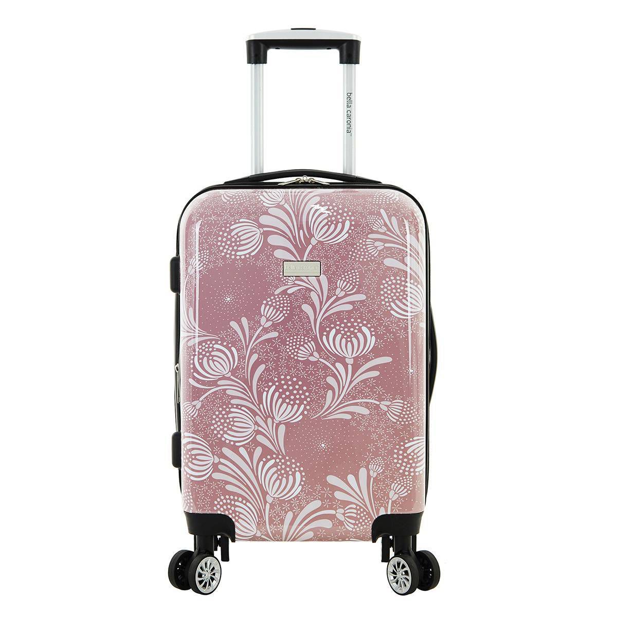 Travelers Club Bella Caronia Deluxe 7pc Hardside Checked Spinner Luggage Set - thumbnail 10