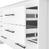 Okak Modern 6 Drawer Double Dresser, 31.7" Tall Storage Cabinet with Metal Gliders & Elevated Base,Bedroom Dresser for Clothes Organization - 3 of 4