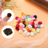 Unique Bargains Polyester Lightweight Smooth Texture Durable Ribbon Roses 100 Pcs - 4 of 4