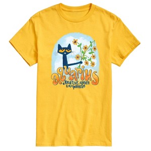 Men's - Pete the Cat - Aquarius Short Sleeve Graphic T-Shirt - 1 of 4