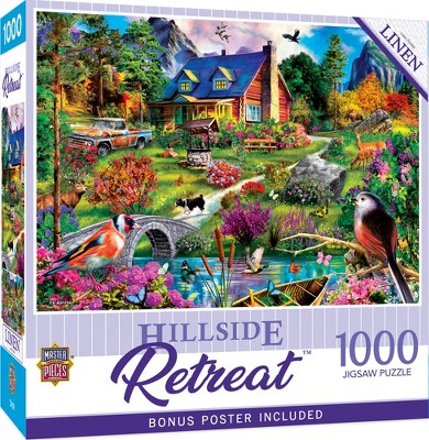 MasterPieces 1000 Piece Jigsaw Puzzle - Island Cottage - 19.25 x26