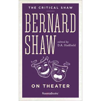 Bernard Shaw on Theater - (Critical Shaw) Annotated by  George Bernard Shaw (Paperback)