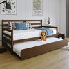 ChaletPosh Twin Size Wooden Daybed with Trundle - 2 of 4