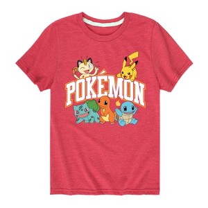 Boys' - Pokémon - Pokémon Athletic Logo Short Sleeve Graphic T-Shirt - 1 of 4