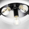 Urban Ambiance Luxury Modern Indoor Pendant,  9''H x 16"W x 16''D,  Matte Black Finish, UHP4858 - 4 of 4