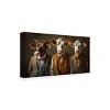 Canvas Wall Art - Sean Parnell 'Cow Nerd' Wall Art for Living Room, Bedroom, or Office Décor by Trademark Fine Art - 24 x 12 Inches - 3 of 4