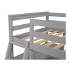 NicBex Twin Size Bunk Bed with Desk Loft Bed Bed Frame with Storage Racks, 2 Drawers, Ladder, Guardrails, No Box Spring Required - 4 of 4