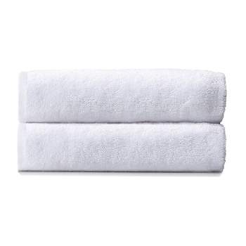 Cannon 70% Cotton 30% Bamboo Hand Towels (2 Pack, Aquamarine)