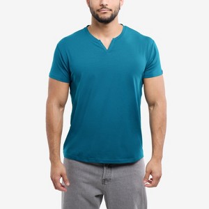 X RAY Men's Basic V-Notch Neck Short Sleeve T-Shirt - 1 of 4