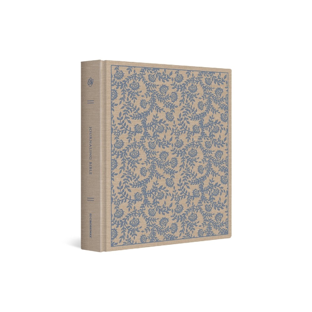 ESV Journaling Bible (Cloth Over Board, Flowers Design) - by Esv Bibles (Hardcover)