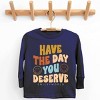The Juniper Shop SmileyWorld Have The Day You Deserve Groovy Youth Long Sleeve Tee - 2 of 4