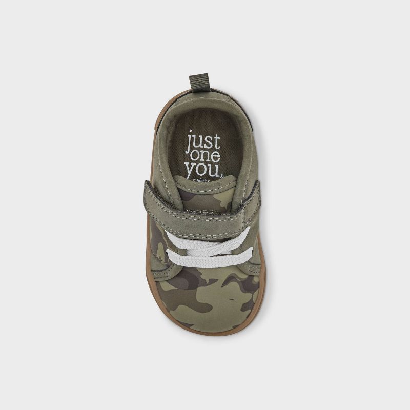 Carter's Just One You®️ Baby Sneakers Olive Green, 4 of 8