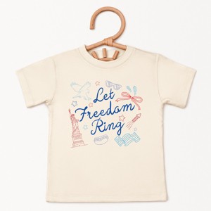 The Juniper Shop Let Freedom Ring Icons Toddler Short Sleeve Tee - 1 of 4