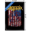Trends International Anthrax - Flag Framed Wall Poster Prints - 3 of 4