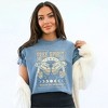 Simply Sage Market Women's Free Spirit Butterfly Short Sleeve Garment Dyed Tee - 2 of 4