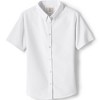 Lands' End School Uniform Kids Short Sleeve Oxford Dress Shirt - 3 of 4