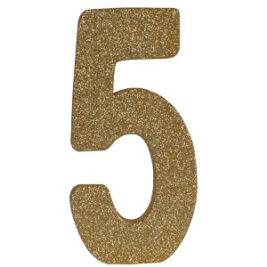 Beistle 3-D Glittered Centerpiece, 8" x 8" x 1", (1/Pkg) - 1 of 4