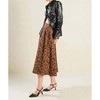 Women's Eternal Devotion Woven Full Midi Skirt - FLYING TOMATO - 3 of 4
