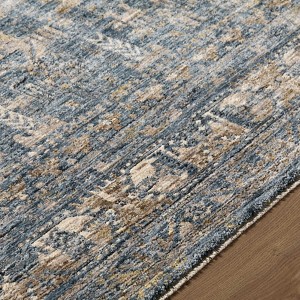 Hauteloom Mirabel Denim Blue Traditional Rug - 1 of 4