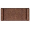 WyndenHall Selah 48" Wide Contemporary Rectangle Storage Ottoman in Distressed Saddle Brown Vegan Faux Leather, Assembled - 4 of 4