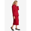 Jessica London Women's Plus Size Belted Skirt Suit - 4 of 4
