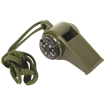 Kitcheniva 3-in-1 Whistle, Compass & Thermometer Emergency Survival Gear