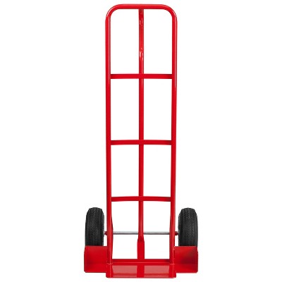 Red Steel Chiavari Stack Chair Dolly with Large Wheels
