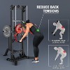 ER KANG Lateral Raise Machine, Adjustable with 15 Height Settings, 450lbs Capacity Plate Loaded, for Deltoid Strength Training, Fitness Gym Machine - 3 of 4