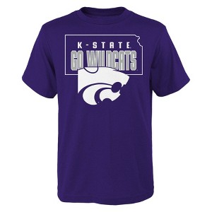 NCAA Kansas State Wildcats Boys' Core T-Shirt - 1 of 1