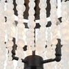 Crystorama Lighting Poppy 3 - Light Flush Mount in  Matte Black - 3 of 4