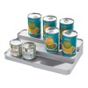 iDesign Expandable Spice Rack Organizer for Cabinets - Clear - 3 of 4