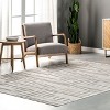 Nuloom Violet Modern Abstract Linework Indoor Area Rug - 2 of 4