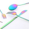 REGALWOVEN Stainless Steel Mirror Polished Flatware Set 5 Pcs 1 Set - 3 of 4
