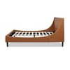 Sandy Wilson Home Aspen Vertical Tufted Headboard Platform Bed Set, Queen - 4 of 4