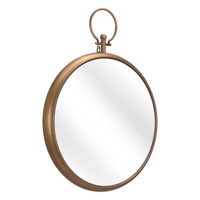 Mesa Decorative Wall Mirror Gold - ZM Home