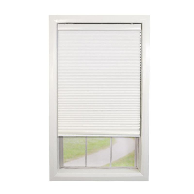 Versailles Home Fashions Cordless Honeycomb Insulating All Season Light Filtering Cellular Window Shade 24" X 72" White, 2 of 7